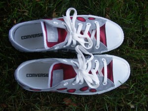Hand-painted Converse by Sheri Roloff